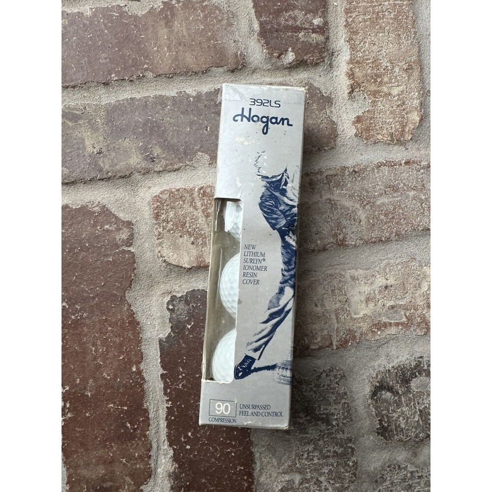 1990 Hogan 392LS 4 Golf Balls 90 Compression Lithium Surlyn Ionomer‎ Resin Cover